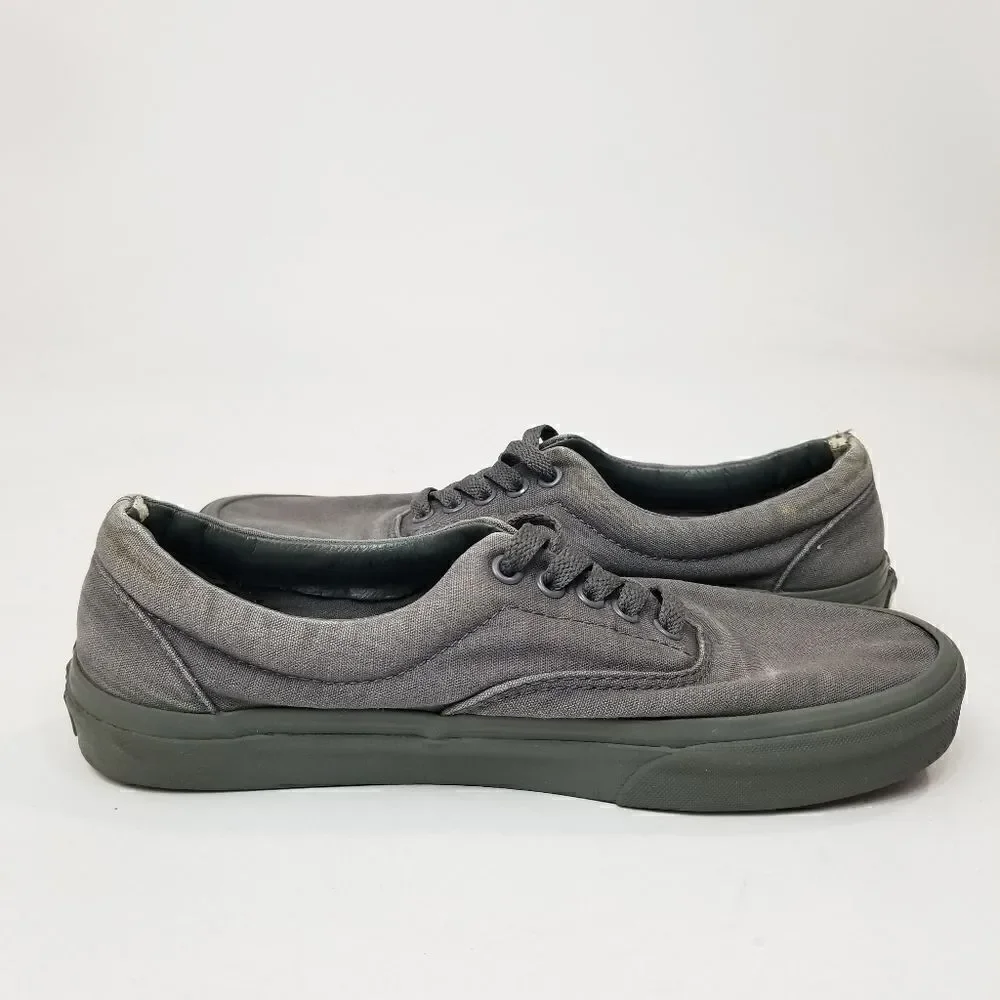 Vans Off The Wall Low Gray Skateboarding Shoes Mens Size 9 Womens Size 10.⁵ - Picture 5 of 10